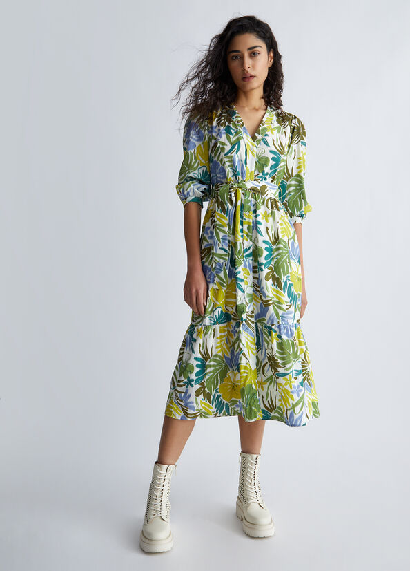 Vestito floreale ecosostenibile