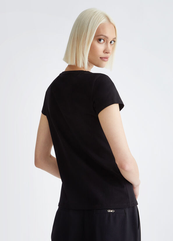 T-shirt con logo