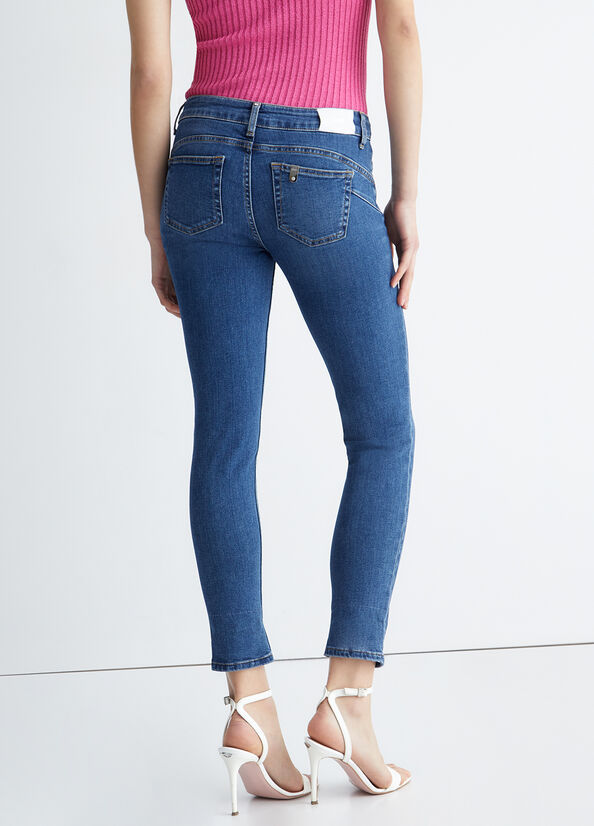 Jeans skinny bottom up