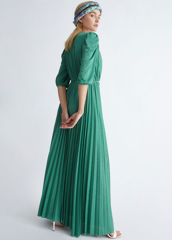 Abito elegante lungo in lurex®