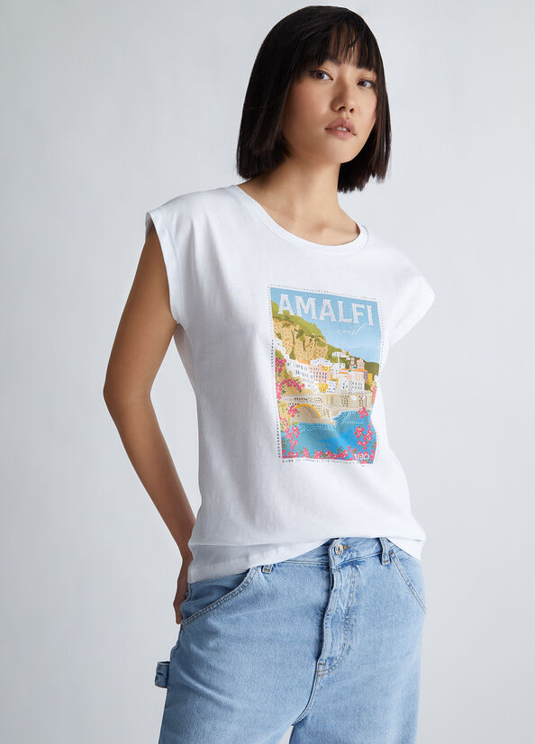 T-shirt ecosostenibile Amalfi