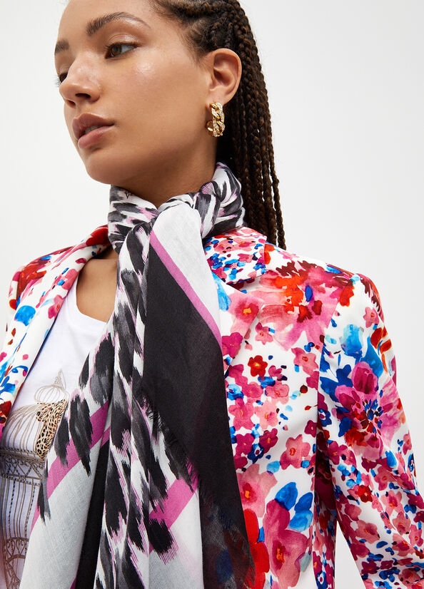 Foulard animalier ecosostenibile