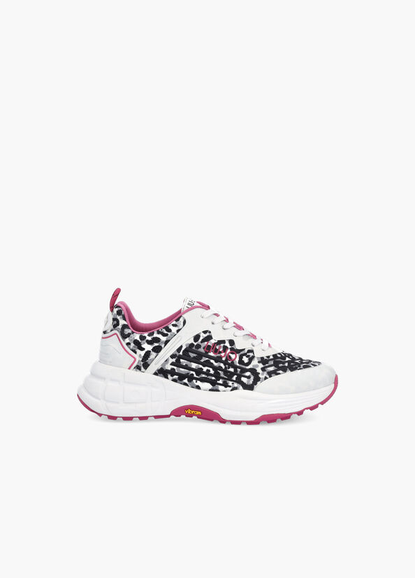 Sneakers ecosostenibile stampa animalier