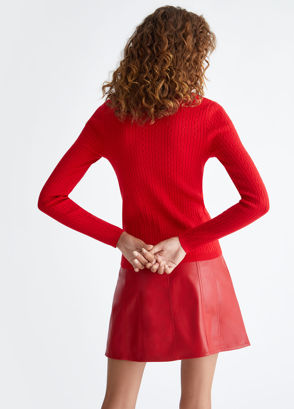 Eco-friendly turtleneck