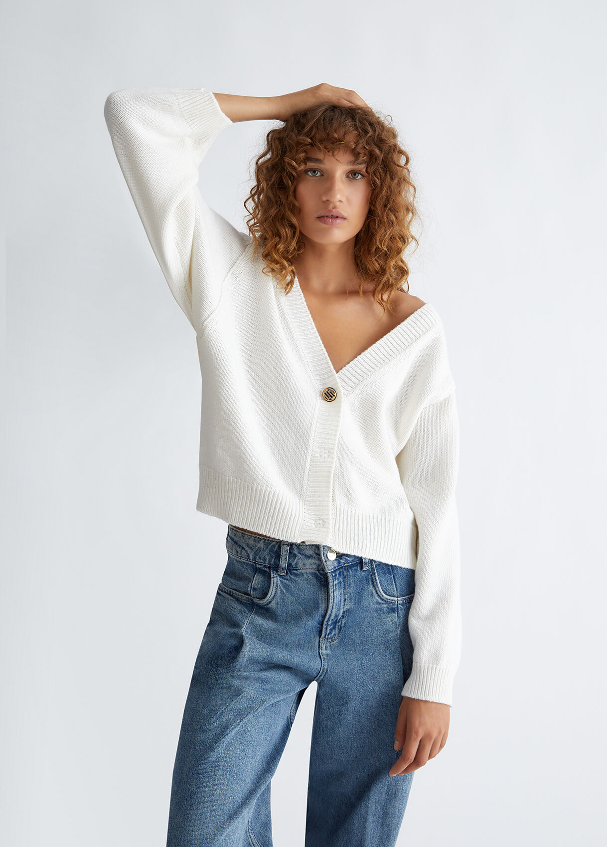 Cashmere blend cardigan