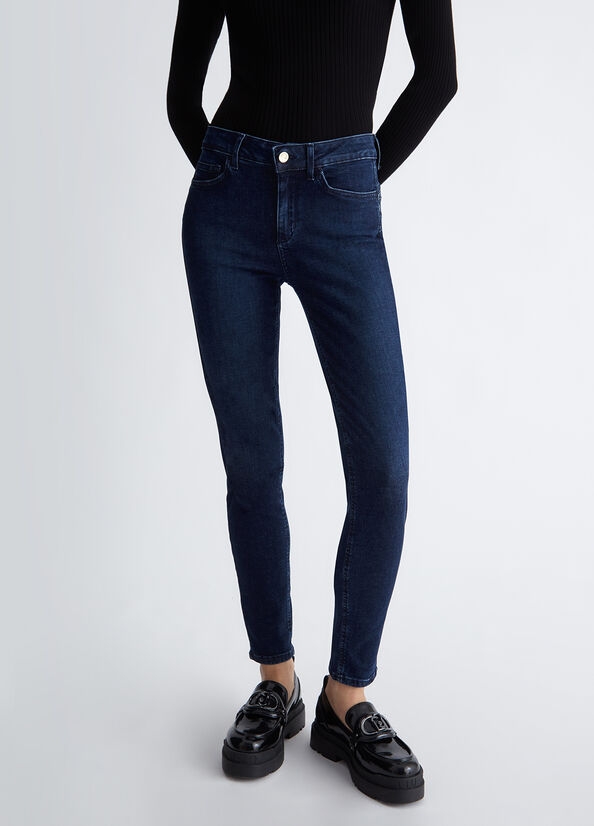 Jeans skinny vita alta