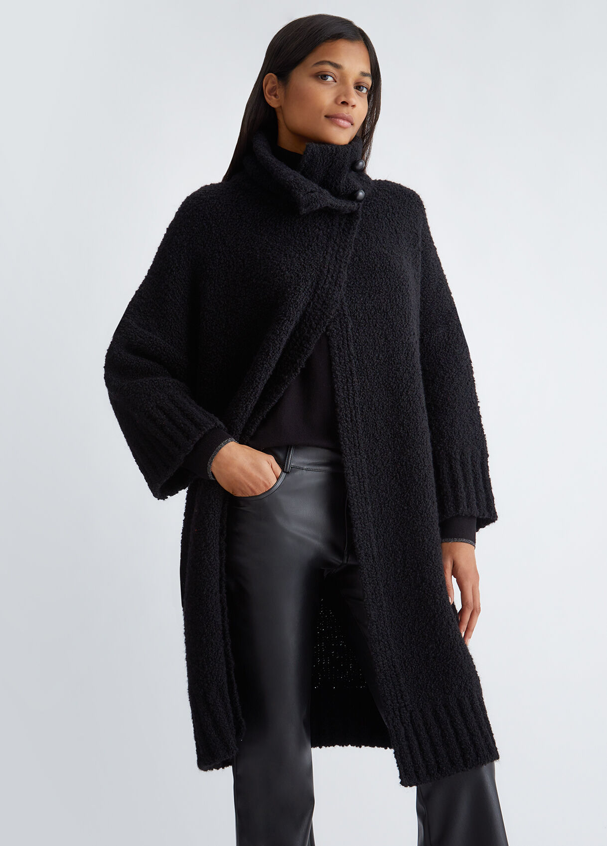 Bouclé coat