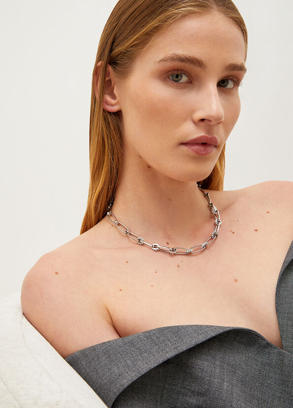 Collana a maglie larghe
