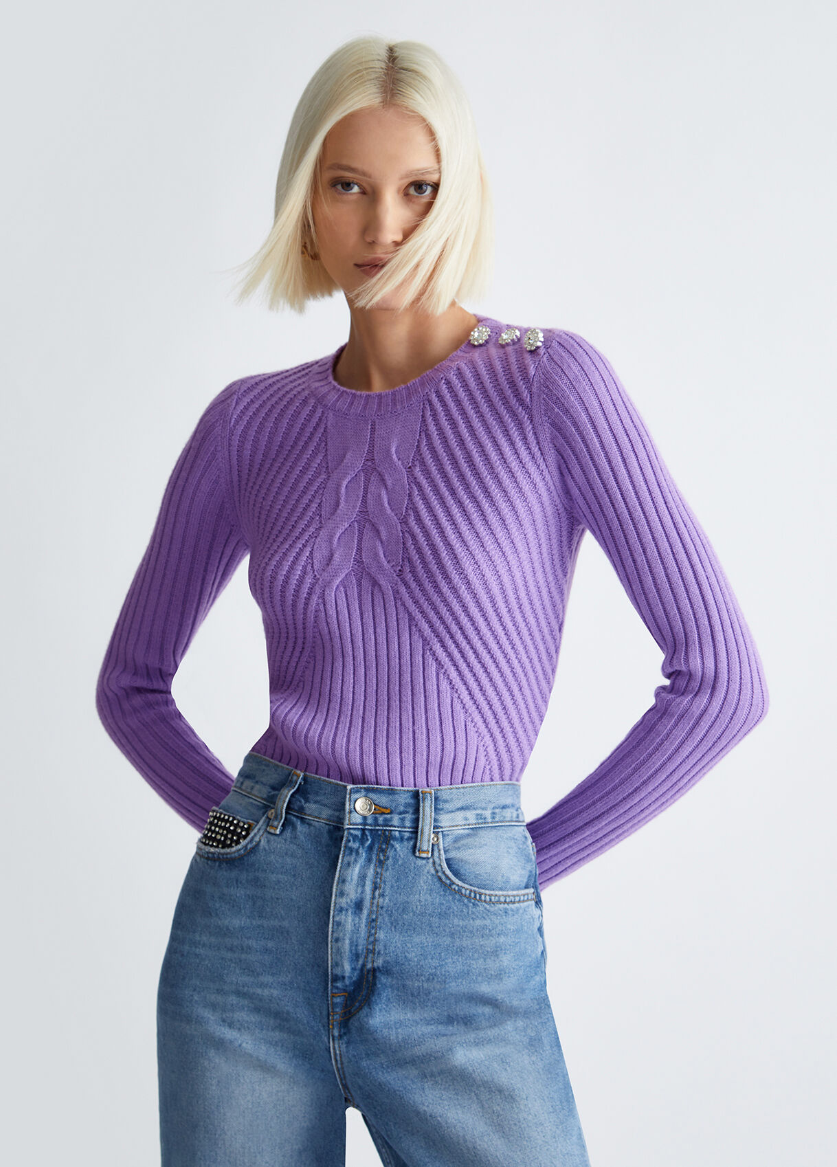 Wool blend jumper