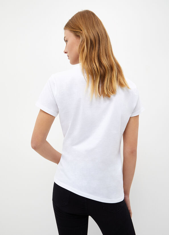 T-shirt ecosostenibile con logo