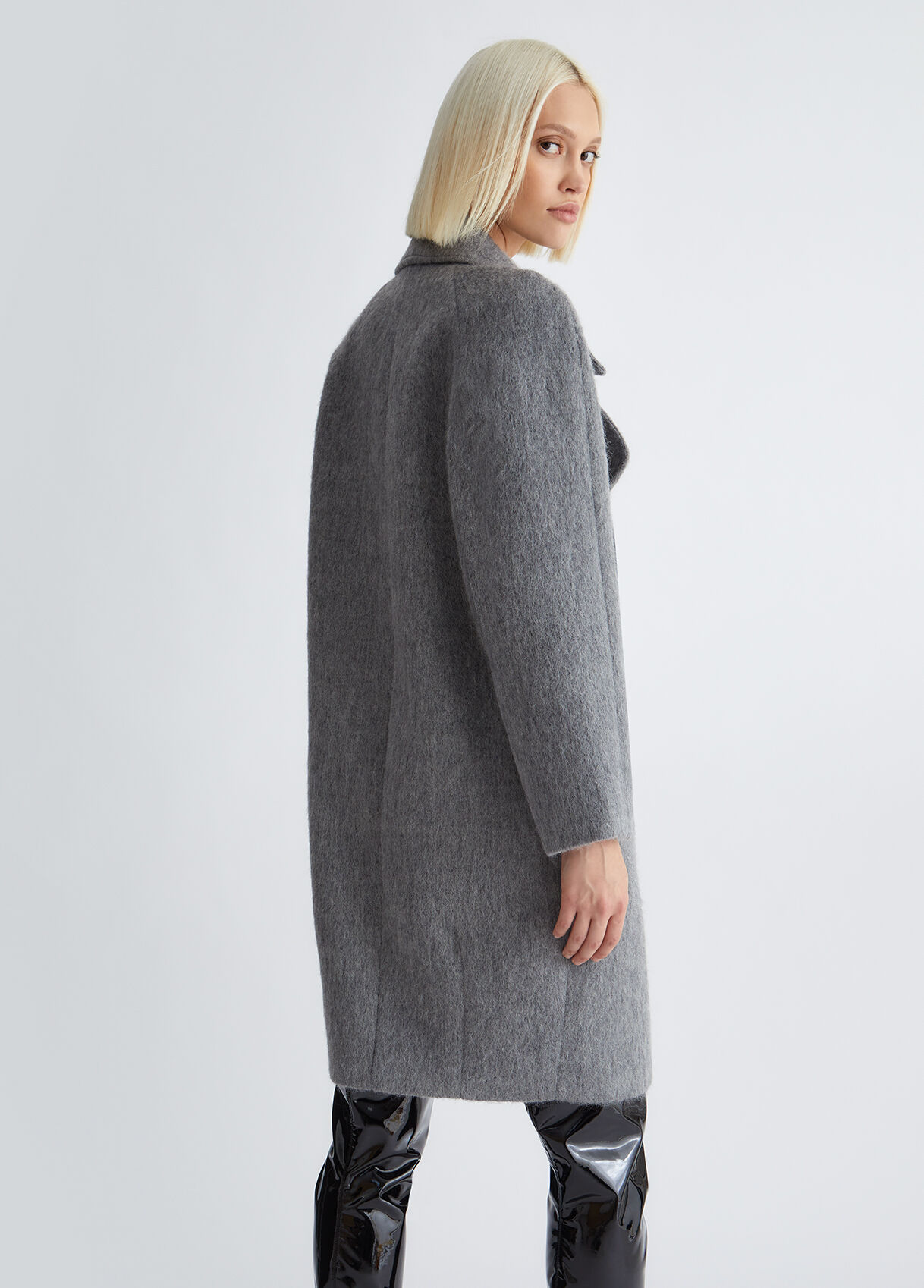 Double-breasted coat