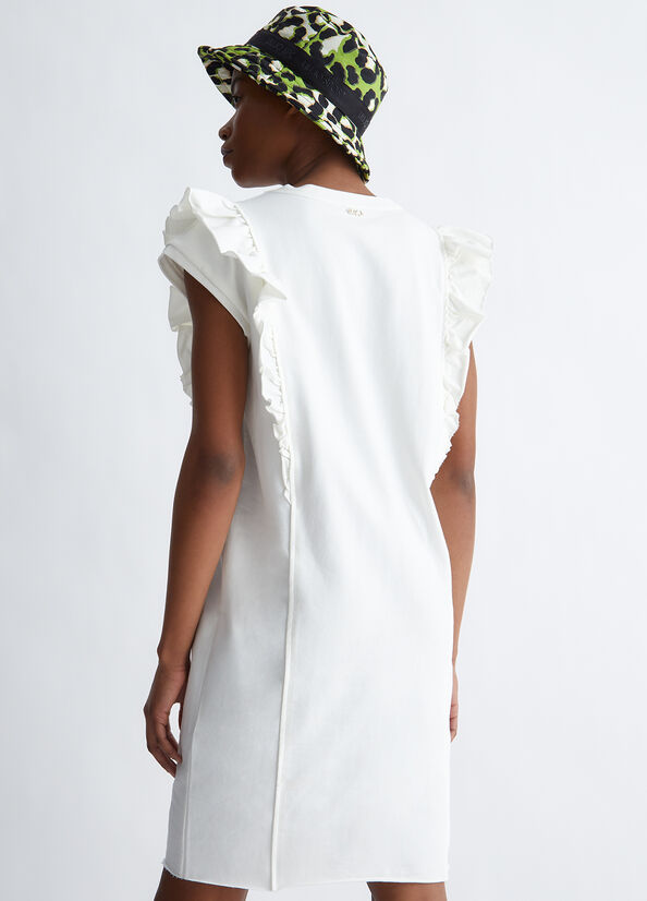 Vestito ecosostenibile con rouches