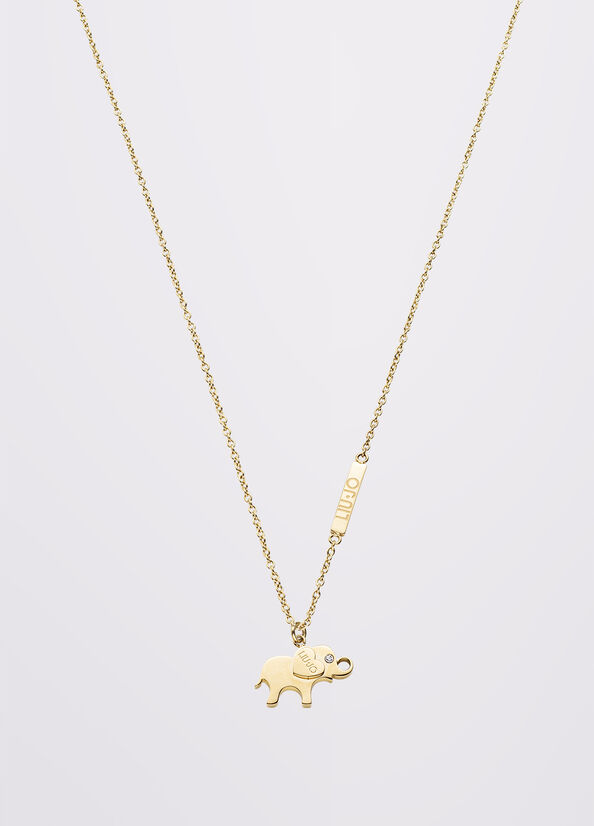 Collana con elefante