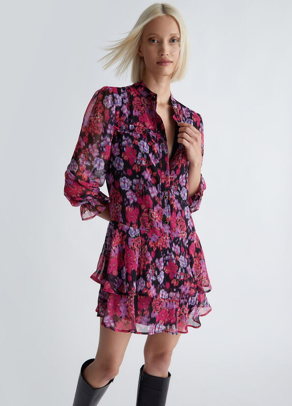Vestito chemisier floreale