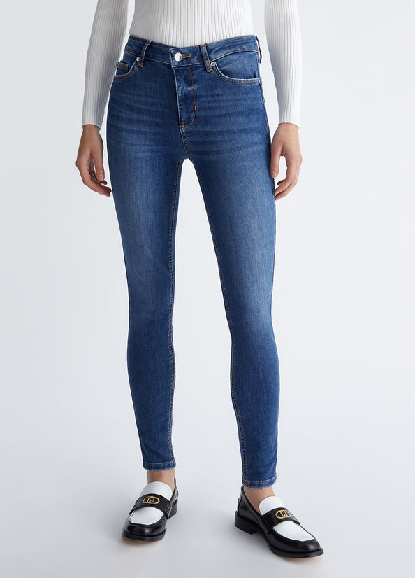 Jeans skinny bottom up