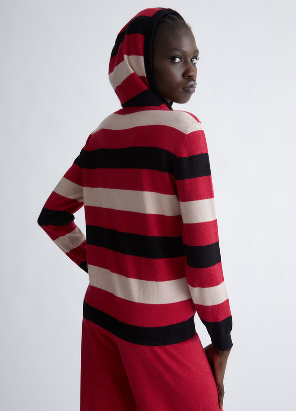 Maglia a righe ecosostenibile