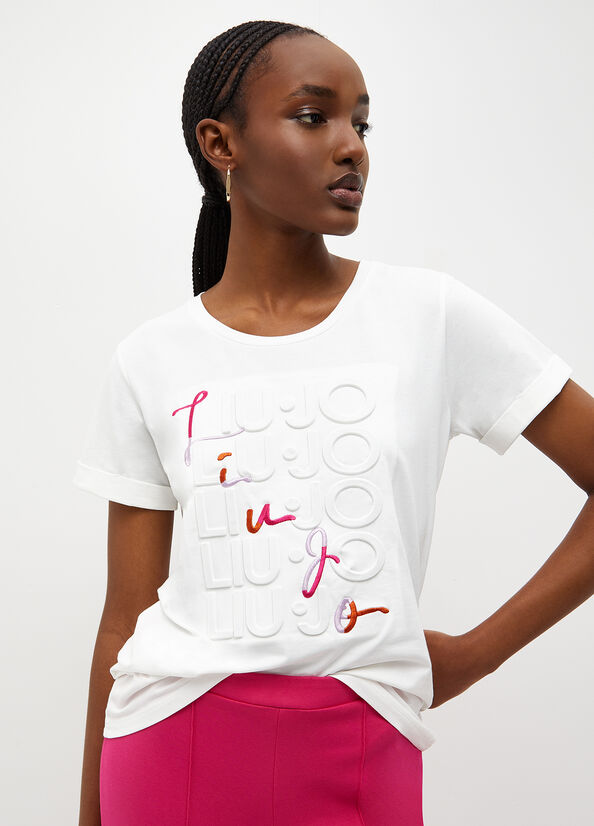 T-shirt ecosostenibile con logo