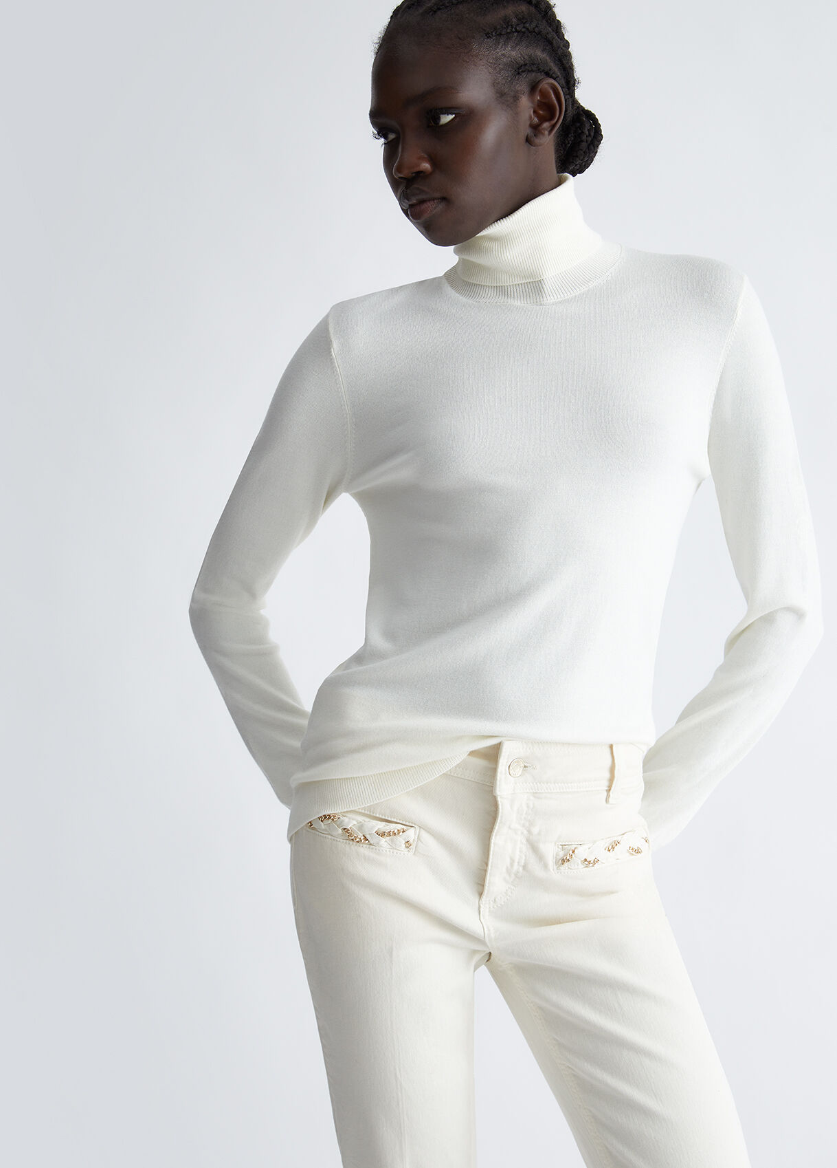 Eco-friendly turtleneck