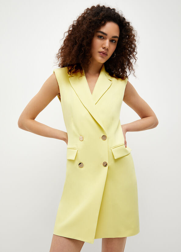 Vestito doppiopetto stretch