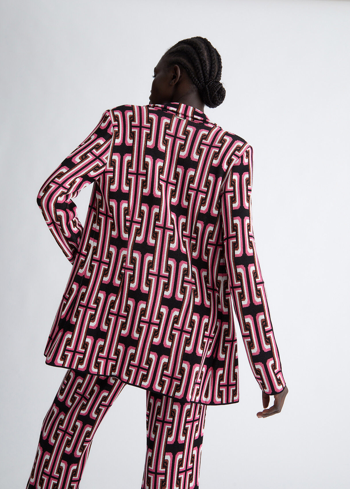 Jacquard blazer