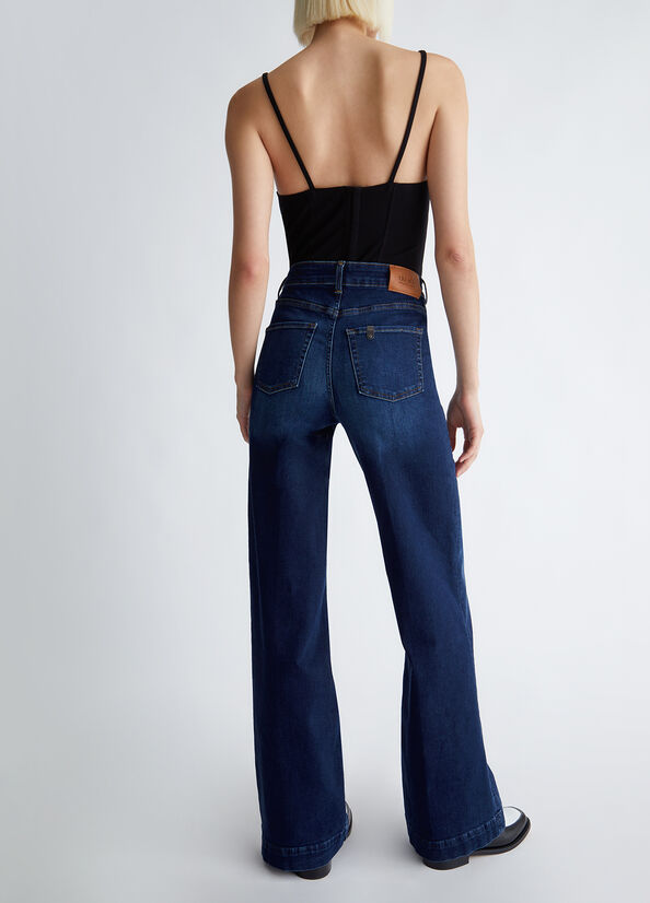 Jeans flare stretch