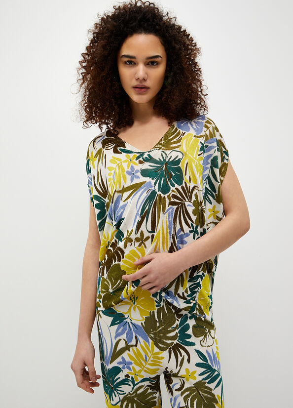 Maglia floreale