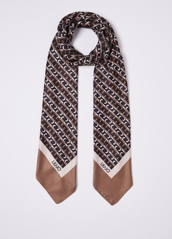 Foulard monogram ecosostenibile