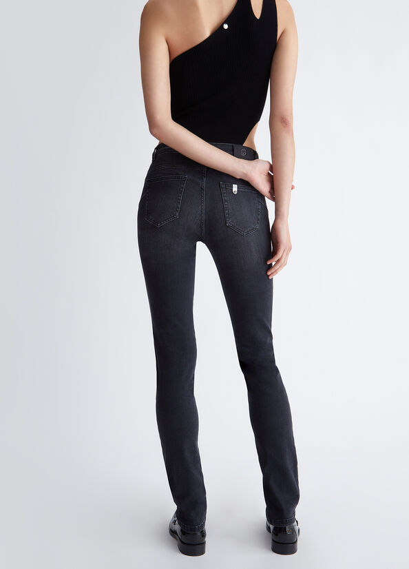 Jeans nero slim fit