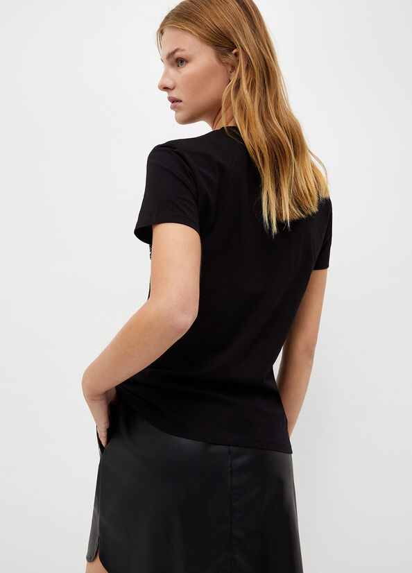 T-shirt ecosostenibile con logo