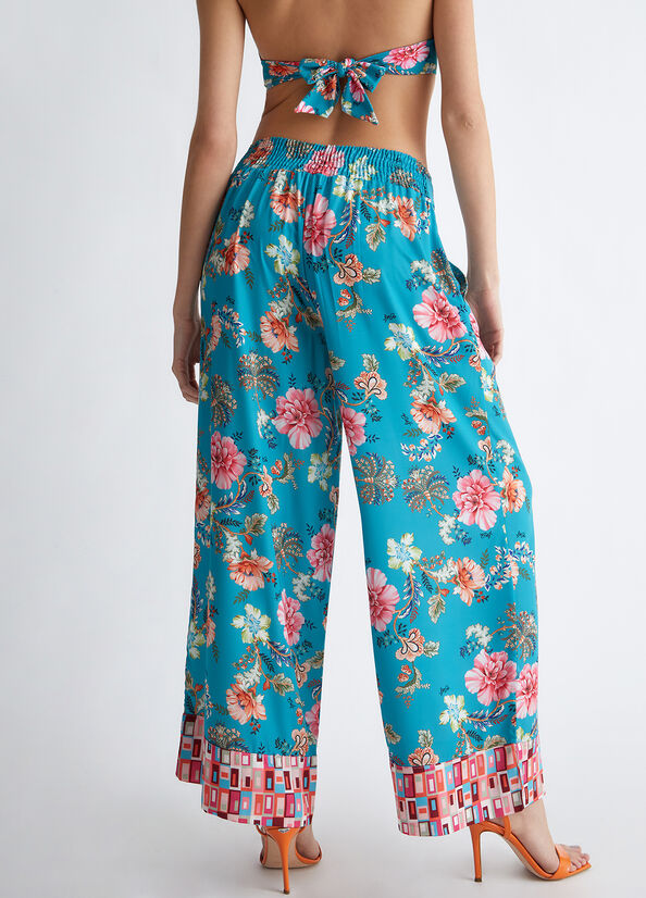 Pantaloni floreali