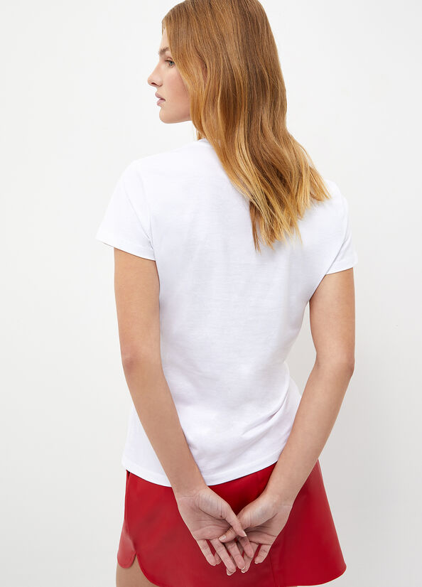 T-shirt ecosostenibile con logo