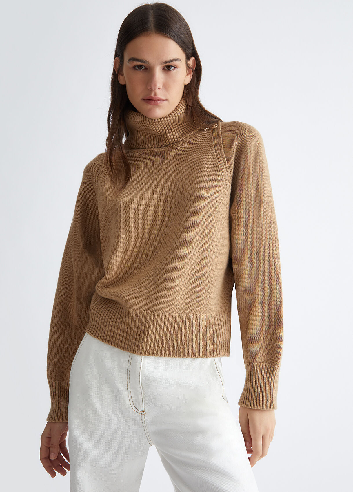 Wool and Cashmere blend turtleneck