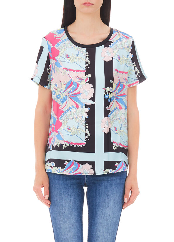 T-shirt in raso