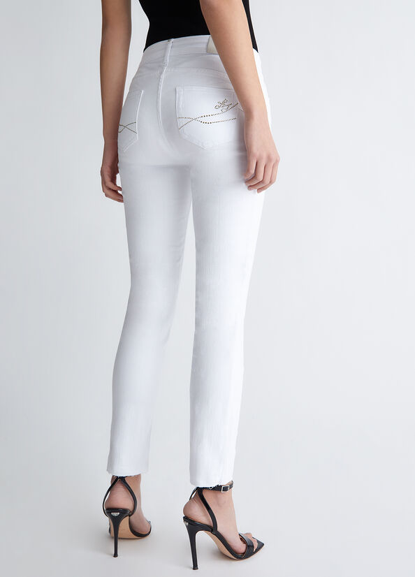 Jeans skinny bottom up