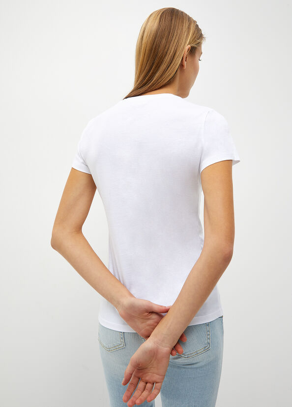 T-shirt ecosostenibile con logo