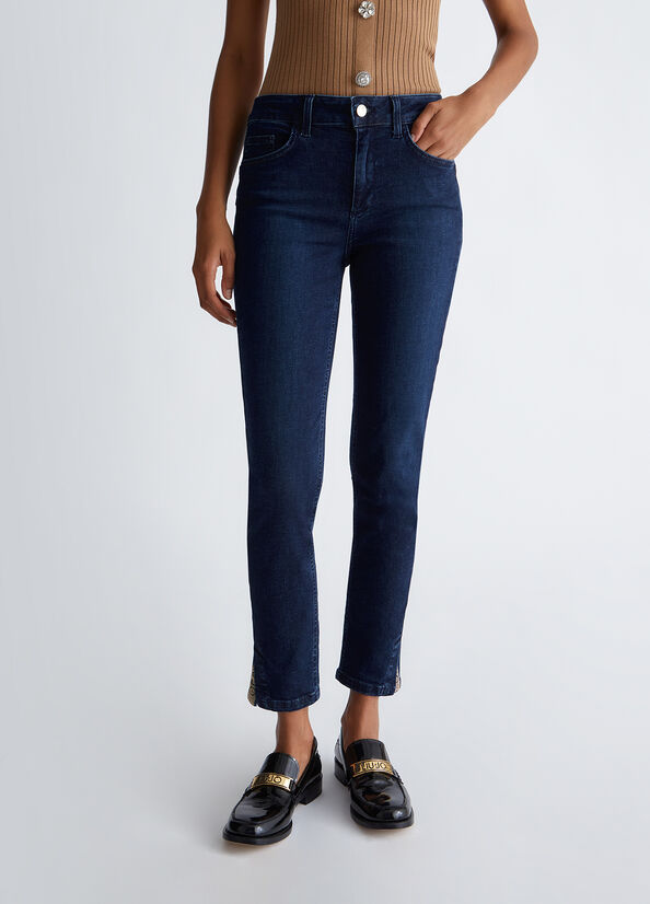 Jeans skinny bottom up