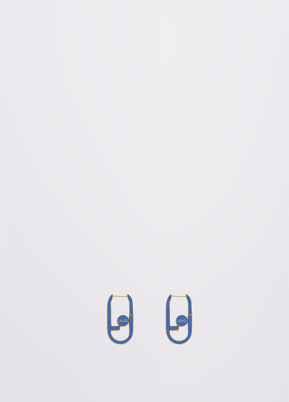 Orecchini con logo
