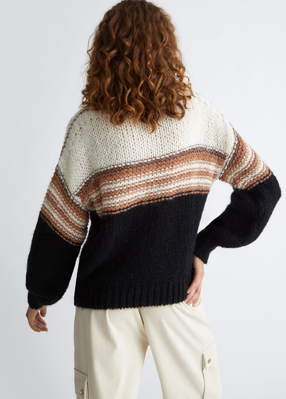 Alpaca and wool sweater