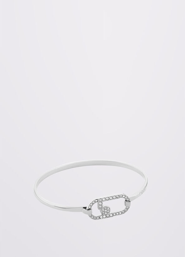 Bracciale semirigido con strass