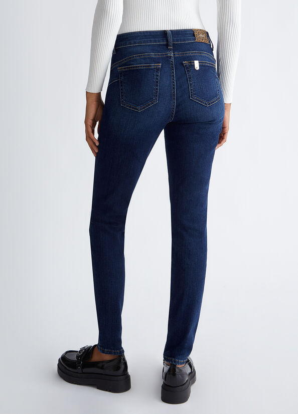 Jeans skinny vita alta