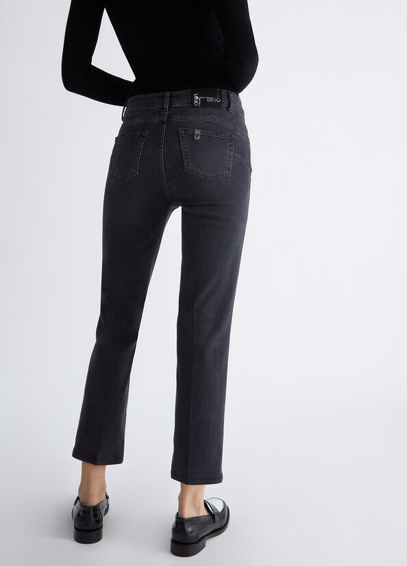 Jeans bootcut cropped