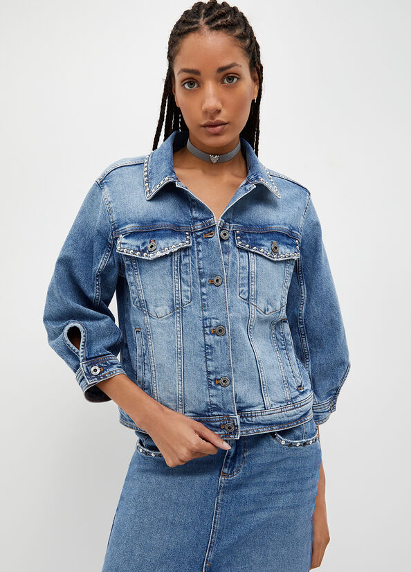 Giubbotto ecosostenibile in denim