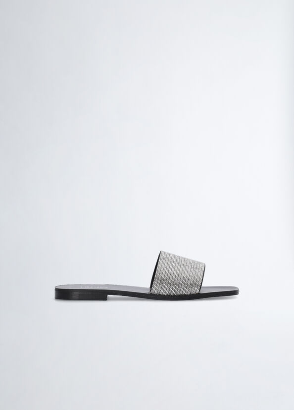 Ciabatte flat con strass