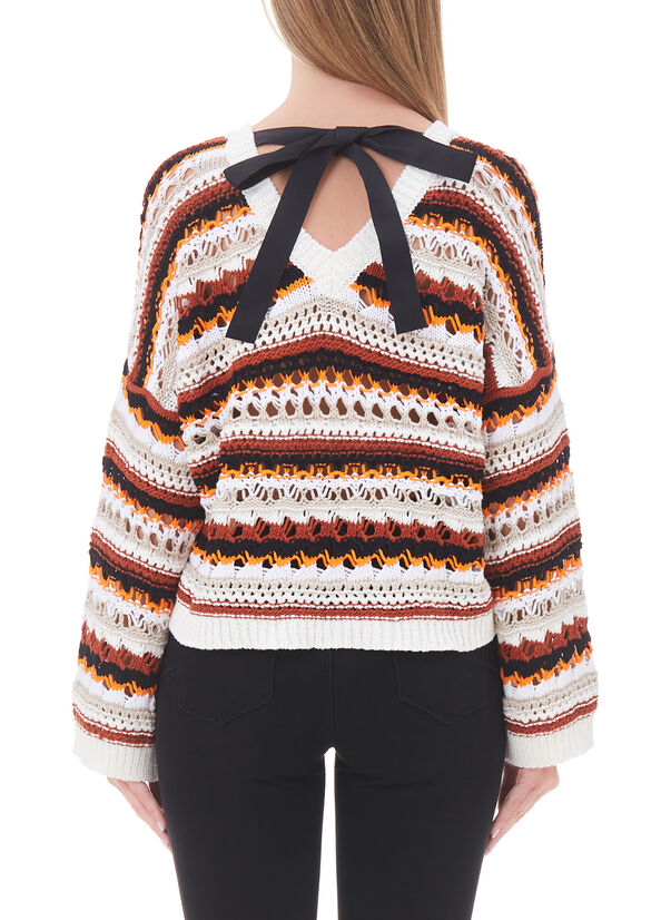 Maglia con fiocco sul dietro