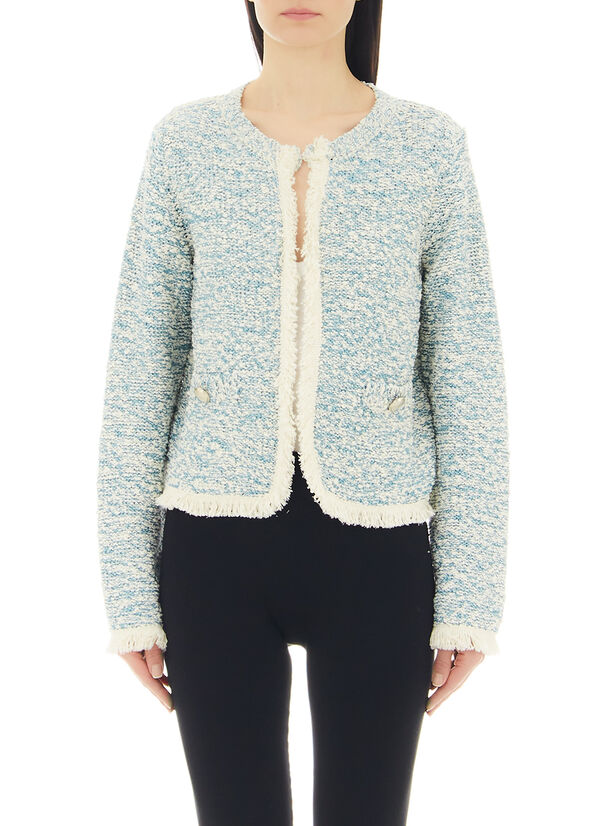 Giacca in maglia bouclé
