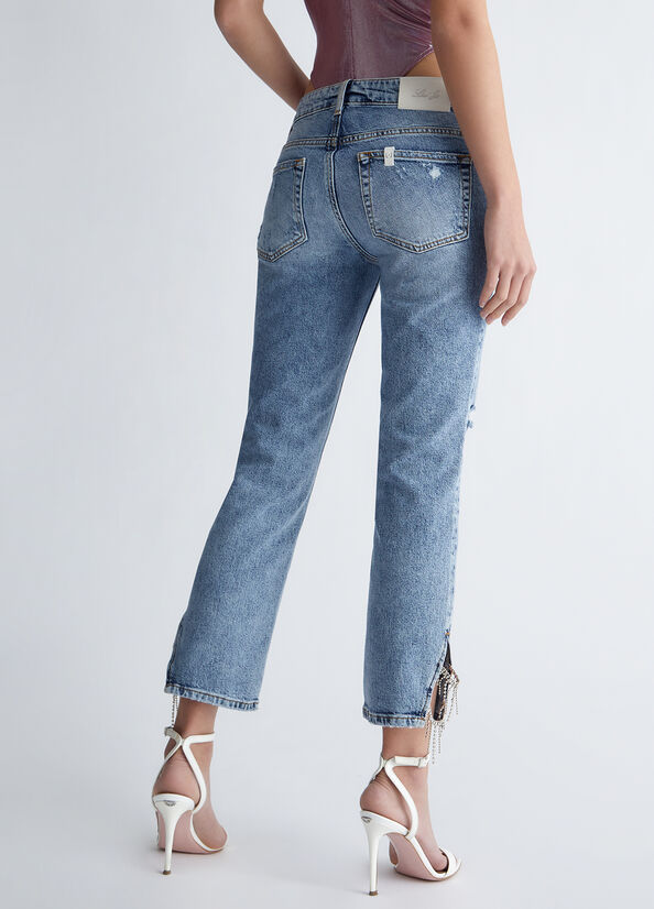 Jeans slim ecosostenibile