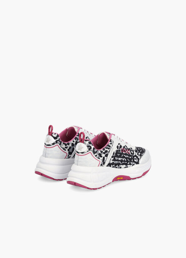 Sneakers ecosostenibile stampa animalier