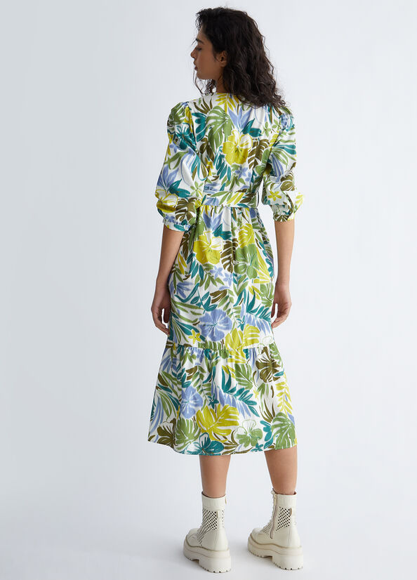 Vestito floreale ecosostenibile