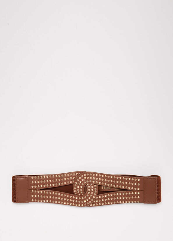 Cintura bustier con borchie