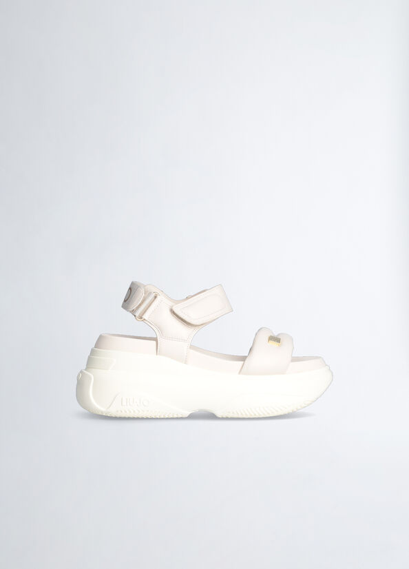 Sandali chunky monocromo